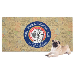 Wally Byam Airstream Club logo Dog Towel