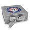 Wally Byam Airstream Club logo Gift Boxes with Magnetic Lid - Silver - Front