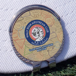 Wally Byam Airstream Club logo Golf Ball Marker - Hat Clip