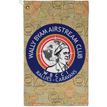 Wally Byam Airstream Club logo Golf Towel - Poly-Cotton Blend - Small