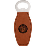 Wally Byam Airstream Club logo Leatherette Bottle Opener