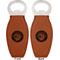 Wally Byam Airstream Club logo Leather Bar Bottle Opener - Front and Back (double sided)