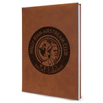 Wally Byam Airstream Club logo Leather Sketchbook - Large - Single-Sided