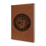 Wally Byam Airstream Club logo Leather Sketchbook - Small - Double-Sided