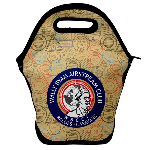 Custom Wally Byam Airstream Club logo Lunch Bag