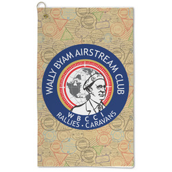 Wally Byam Airstream Club logo Microfiber Golf Towel