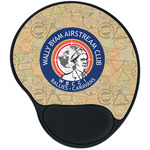 Wally Byam Airstream Club logo Mouse Pad with Wrist Support