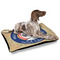 Wally Byam Airstream Club logo Outdoor Dog Beds - Large - IN CONTEXT