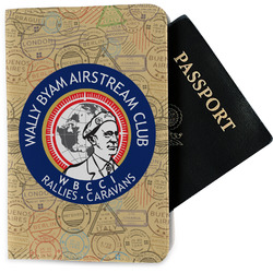 Wally Byam Airstream Club logo Passport Holder - Fabric