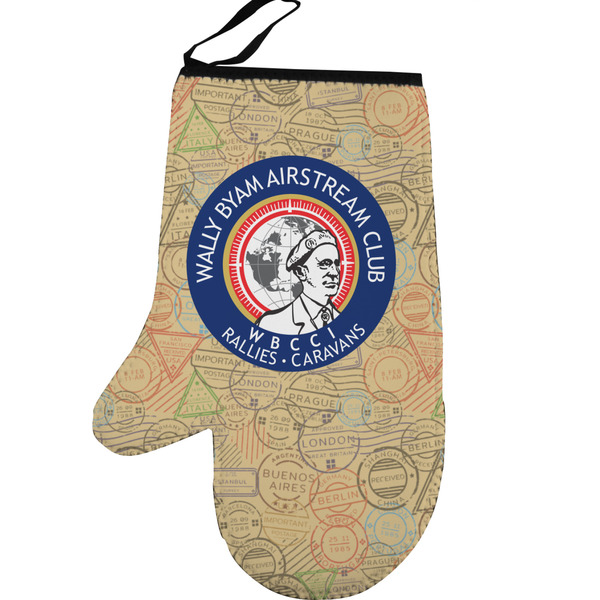 Custom Wally Byam Airstream Club logo Left Oven Mitt