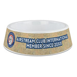 Wally Byam Airstream Club logo Plastic Dog Bowl - Large