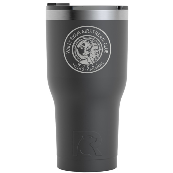 Custom Wally Byam Airstream Club logo RTIC Tumbler - 30 oz