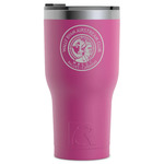 Wally Byam Airstream Club logo RTIC Tumbler - Magenta - Laser Engraved - Single-Sided