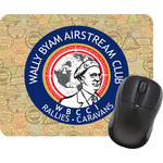 Wally Byam Airstream Club logo Rectangular Mouse Pad