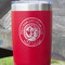 Wally Byam Airstream Club logo Red Polar Camel Tumbler - 20oz - Close Up