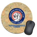 Wally Byam Airstream Club logo Round Mouse Pad