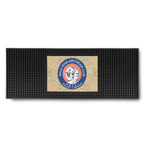 Wally Byam Airstream Club logo Rubber Bar Mat