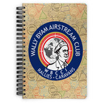 Wally Byam Airstream Club logo Spiral Notebook