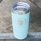 Wally Byam Airstream Club logo Teal Polar Camel Tumbler - 20oz - Angled