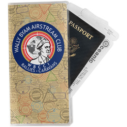 Wally Byam Airstream Club logo Travel Document Holder