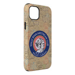 Wally Byam Airstream Club logo iPhone Case - Rubber Lined - iPhone 14 Plus