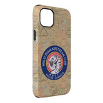 Wally Byam Airstream Club logo iPhone Case - Rubber Lined - iPhone 14 Pro Max