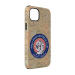 Wally Byam Airstream Club logo iPhone Case - Rubber Lined - iPhone 14 Pro