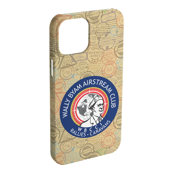 Custom Wally Byam Airstream Club logo iPhone Case - Plastic