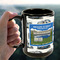 Silver in the Sierra '24 Rally 15oz. Black Mug - Lifestyle