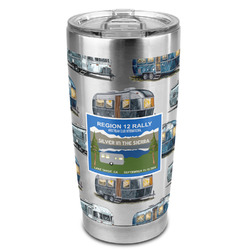 Silver in the Sierra '24 Rally 20oz Stainless Steel Double Wall Tumbler - Full Print