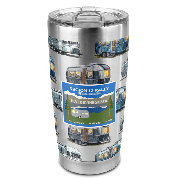 Custom Silver in the Sierra '24 Rally 20oz Stainless Steel Double Wall Tumbler - Full Print