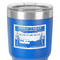 Silver in the Sierra '24 Rally 30 oz Stainless Steel Ringneck Tumbler - Blue - Close Up