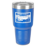 Silver in the Sierra '24 Rally 30 oz Stainless Steel Tumbler - Royal Blue - Single-Sided