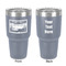 Silver in the Sierra '24 Rally 30 oz Stainless Steel Ringneck Tumbler - Grey - Double Sided - Front & Back