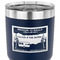 Silver in the Sierra '24 Rally 30 oz Stainless Steel Ringneck Tumbler - Navy - CLOSE UP