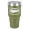 Silver in the Sierra '24 Rally 30 oz Stainless Steel Ringneck Tumbler - Olive - Front