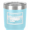 Silver in the Sierra '24 Rally 30 oz Stainless Steel Ringneck Tumbler - Teal - Close Up