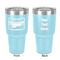 Silver in the Sierra '24 Rally 30 oz Stainless Steel Ringneck Tumbler - Teal - Double Sided - Front & Back