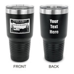 Silver in the Sierra '24 Rally 30 oz Stainless Steel Tumbler - Black - Double-Sided