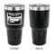 Silver in the Sierra '24 Rally 30 oz Stainless Steel Ringneck Tumblers - Black - Single Sided - APPROVAL