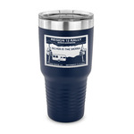 Silver in the Sierra '24 Rally 30 oz Stainless Steel Tumbler - Navy - Single-Sided