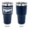 Silver in the Sierra '24 Rally 30 oz Stainless Steel Ringneck Tumblers - Navy - Single Sided - APPROVAL