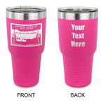 Silver in the Sierra '24 Rally 30 oz Stainless Steel Tumbler - Pink - Double-Sided