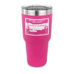 Silver in the Sierra '24 Rally 30 oz Stainless Steel Tumbler - Pink - Single-Sided