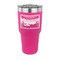 Silver in the Sierra '24 Rally 30 oz Stainless Steel Ringneck Tumblers - Pink - FRONT