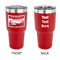 Silver in the Sierra '24 Rally 30 oz Stainless Steel Ringneck Tumblers - Red - Double Sided - APPROVAL