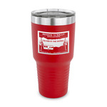 Silver in the Sierra '24 Rally 30 oz Stainless Steel Tumbler - Red - Single-Sided