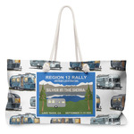 Silver in the Sierra '24 Rally Large Tote Bag with Rope Handles