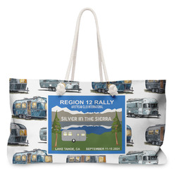 Silver in the Sierra '24 Rally Large Tote Bag with Rope Handles