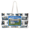 Silver in the Sierra '24 Rally Large Rope Tote Bag - Front View